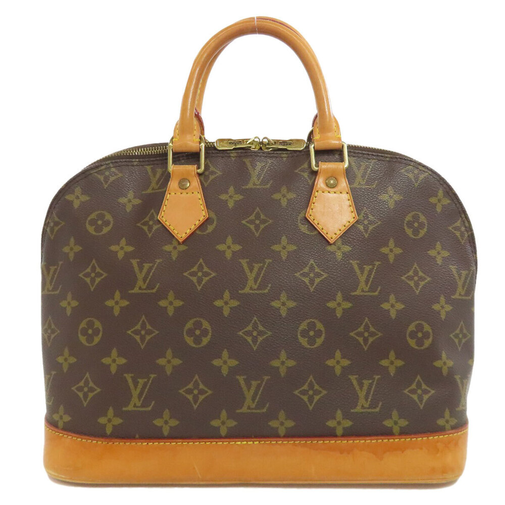 Louis Vuitton Monogram Canvas Alma Handbag Brown